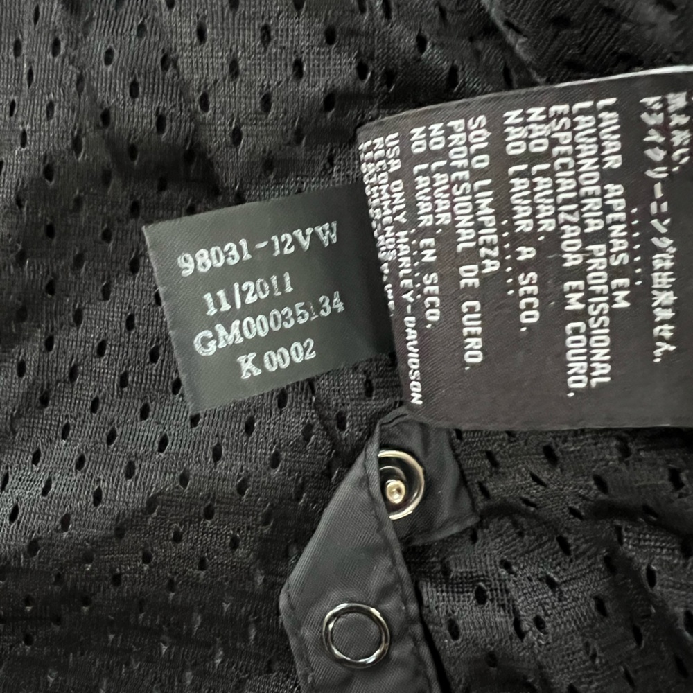 Harley Davidson Rider Leather Jacket - Picture 7 of 11